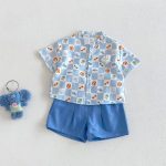 【73-110】Ｔシャツ チェック 総柄 男の子 - 画像 (9)