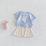 【80-150】Tシャツ 可愛い ドット 女の子 トップス - 画像 (9)