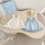 【73-120】キャミソール 蝶結び 無地 おしゃれ 女の子 - 画像 (3)
