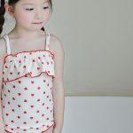 【80-130】水着 ドット フリル 可愛い 女の子 スイムウェア - 画像 (11)