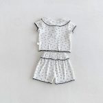 【66-110】セットアップ 柔らか 無地 肌に優しい ベビー服 - 画像 (10)