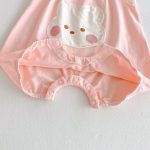 【66-90】サロペット フラワー柄 可愛い 赤ちゃん服 - 画像 (13)