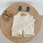【73-110】サロペット クマ ポケット付き 可愛い カジュアル - 画像 (16)