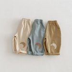 【73-120】パンツ ムーン柄 カジュアル 履きやすい ボトムス - 画像 (11)