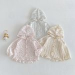 【73-110】カーディガン 小花柄 可愛い フード付き - 画像 (14)