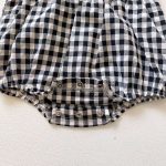 【73-100】ロンパース チェック柄 ノースリーブ 可愛い ベビー服 - 画像 (13)