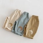【73-120】パンツ ムーン柄 カジュアル 履きやすい ボトムス - 画像 (10)