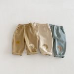 【73-120】パンツ ムーン柄 カジュアル 履きやすい ボトムス - 画像 (3)