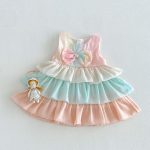 【予約販売】【73-120】ワンピース カラフル ケーキ 女の子 - 画像 (5)