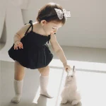 【66-90】キャミ ロンパース ベビー おしゃれ 韓国風 - 画像 (7)