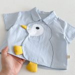 【73-110】Tシャツorパンツ 可愛い トリ 可愛い ベビー服 - 画像 (18)