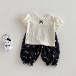 【73-110】キャミソールorTシャツorボトムス 蝶結び 女の子 おしゃれ - 画像 (8)
