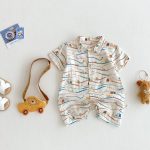 【66-90】ロンパース 車柄 カートゥーン 可愛い ベビー服 - 画像 (4)