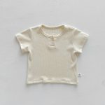 【66-90】セットアップ 熊さん 可愛い サロペット&Tシャツ - 画像 (15)