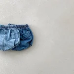 【66-100】ショートパンツ ベビー デニム 韓国風 - 画像 (16)