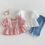 【73-120】ブラウス プリンセス シンプル 可愛い 女の子 - 画像 (10)
