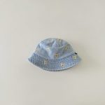 【GOODS】帽子 クマ柄 デニム - 画像 (3)
