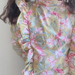 【90-140】水着 花柄 フリル ファッション スイムウェア - 画像 (10)