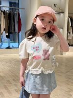 【80-130】Tシャツorスカート 女の子 フリル チェック柄 トレンド - 画像 (6)