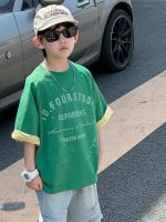 【90-120】半袖Tシャツ 男の子 レトロ ゆったり - 画像 (3)