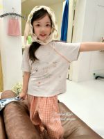 【90-150】半袖Tシャツ 女の子 ルーズ トレンド - 画像 (3)