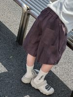 【90-150】ショートパンツ 男の子 タイダイ ストリート風