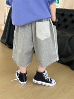 【90-150】ショートパンツ 男の子 カジュアル 合わせやすい - 画像 (4)