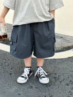 【90-140】ショートパンツ 男の子 ポケット付き カーゴパンツ - 画像 (3)