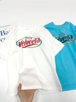 【100-150】Tシャツ プリント ファッション カジュアル - 画像 (5)