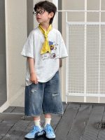 【90-160】半袖Tシャツ 男の子 カジュアル 合わせやすい - 画像 (3)