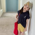 【80-130】半袖Tシャツ 女の子 POLOネック 韓国風 - 画像 (4)