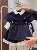 【90-150】セットアップ 女の子 半袖 リボン シンプル - 画像 (6)