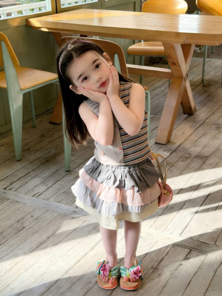 【90-150cm】半袖Ｔシャツorパンツorセットアップ 女の子 おしゃれ 韓国風