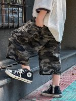 【90-150】パンツ 男の子 カモフラ ポケット付き トレンド