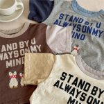 【80-130】半袖Tシャツ 女の子 プリント 刺繍 ゆったり - 画像 (6)