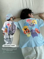 【100-160】Tシャツ プリント 男の子 カジュアル