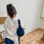【80-130】半袖Tシャツ 女の子 プリント カートゥーン - 画像 (4)