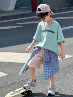 【90-130】半袖Tシャツorショートパンツ 男の子 ダメージジーンズ トレンド - 画像 (5)