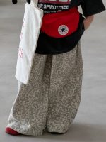 【100-150】ボトムズ ヒョウ柄 ゆったり - 画像 (5)