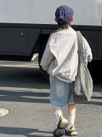 【90-150】アウターorショートパンツ 男の子 速乾 UVカットパーカー - 画像 (6)
