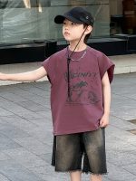 【90-130】半袖Tシャツorショートパンツ 男の子 ストリート風 ファッション