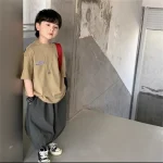 【90-150】Tシャツ プリント ラウンドネック - 画像 (2)