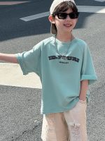 【90-130】半袖Tシャツorショートパンツ 男の子 ダメージジーンズ トレンド - 画像 (6)