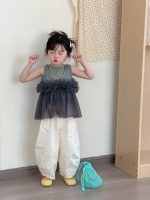 【90-140】ベスト 女の子 チュール 切り替え おしゃれ - 画像 (6)