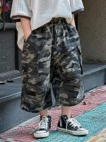 【90-150】パンツ 男の子 カモフラ ポケット付き トレンド - 画像 (5)
