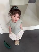 【90-150】トップスorパンツorセットアップ 女の子 フリル 無地 - 画像 (4)