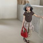【100-170】半袖 Tシャツ 女の子 おしゃれ シンプル - 画像 (4)
