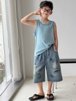 【90-160】ベスト 男の子 ドライ 柔らかい ゆったり - 画像 (3)