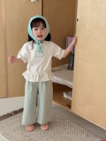 【90-140】半袖Ｔシャツ 女の子 フリル アップリケ - 画像 (5)