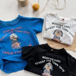 【90-150】半袖Tシャツ 女の子 プリント カートゥーン - 画像 (5)